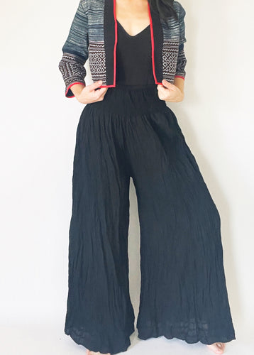 Crushed Pull-On Pants