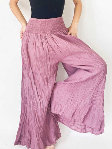 Crushed Pull-On Pants