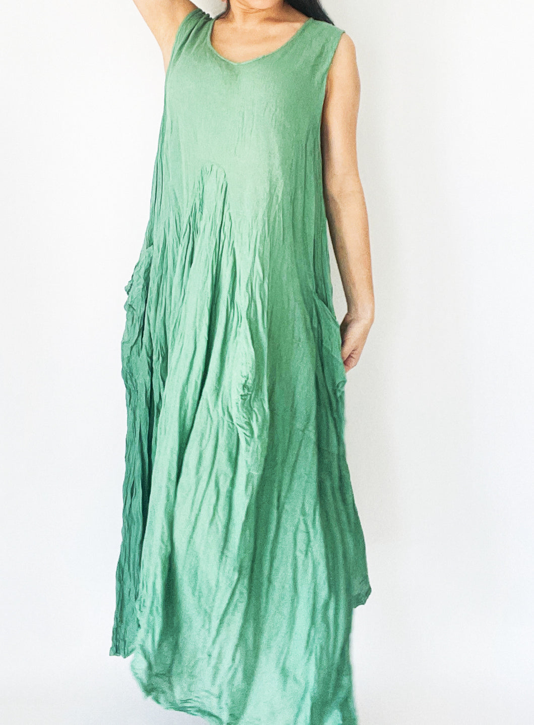 Loosely Drape Dress with Pockets