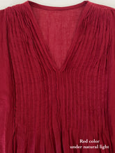 Load image into Gallery viewer, Pleated Dress with Pockets
